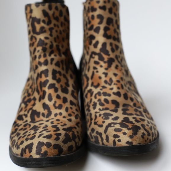 H&M Divided Leopard Print Ankle Booties - Picture 8 of 11